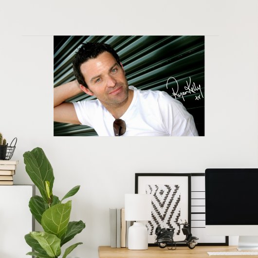 Ryan Kelly Music - Poster - Green-"Signed" (Thuiskantoor)