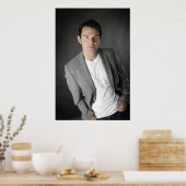 Ryan Kelly Music - Poster - Grijs (Keuken)