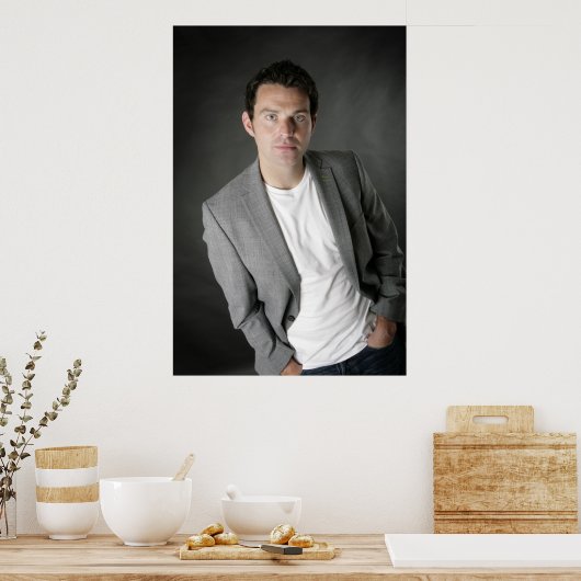 Ryan Kelly Music - Poster - Grijs (Keuken)