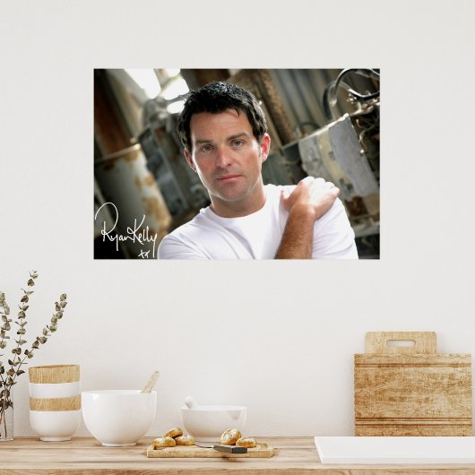 Ryan Kelly Music - Poster - Plain White T "Signed" (Keuken)