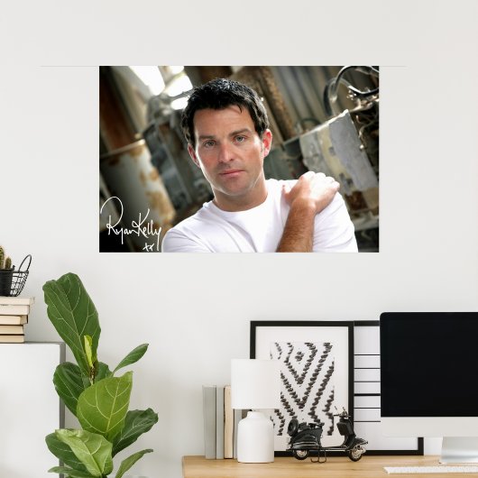 Ryan Kelly Music - Poster - Plain White T "Signed" (Thuiskantoor)