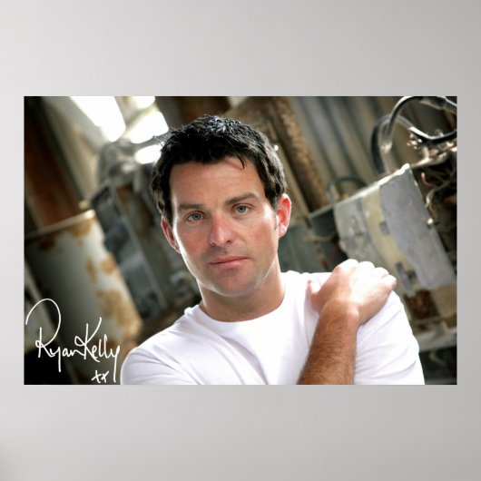Ryan Kelly Music - Poster - Plain White T "Signed" (Voorkant)