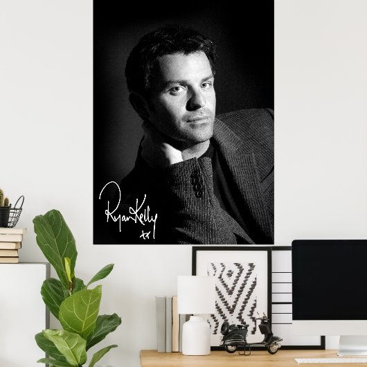 Ryan Kelly Music - Poster "Signed" - Blazer (Thuiskantoor)