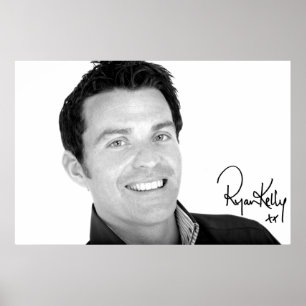 Ryan Kelly Music - Poster "Signed" - Up Close