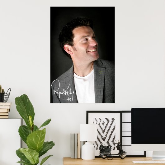 Ryan Kelly Music - Poster - Smile Signed (Thuiskantoor)