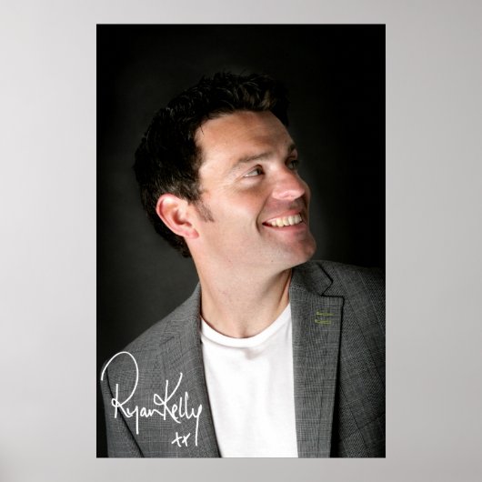 Ryan Kelly Music - Poster - Smile Signed (Voorkant)