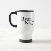 Ryan Kelly Music - Travel Mug - Plain White T Reisbeker (Links)