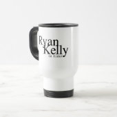 Ryan Kelly Music - Travel Mug - Smile Reisbeker (Voorkant links)