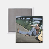 Ryan Kelly Muziek - Magneet - Gitaar (Voorkant / Achterkant)