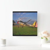 Ryan, PT-22, WWII_Classic Aviation Vierkante Klok (Huis)
