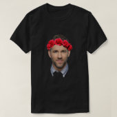 Ryan Reynolds Flower Crown Classic T-shirt (Design voorkant)