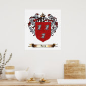 Ryan Shield of Arms Poster (Keuken)
