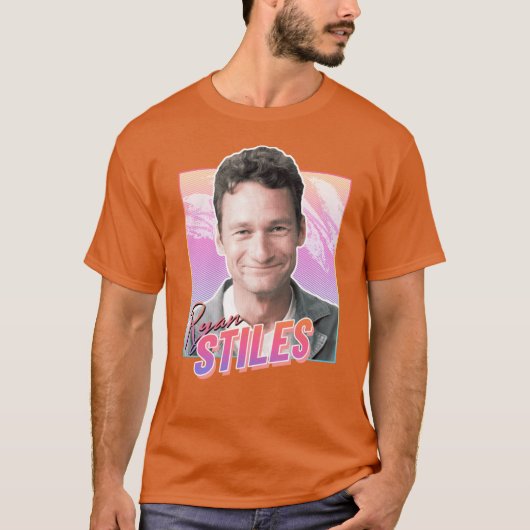 Ryan Stiles 80s ontwerp T-shirt (Voorkant)
