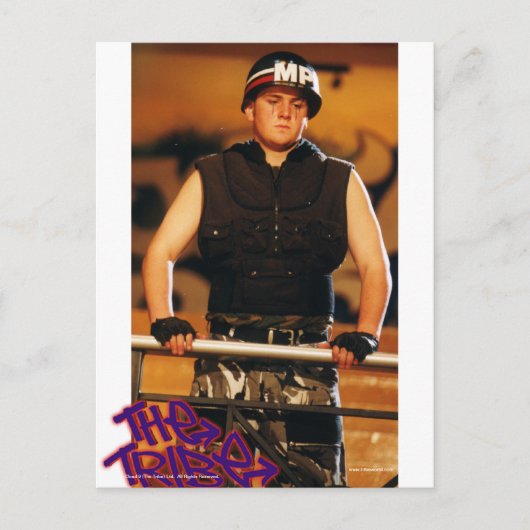 Ryan The Tribe Briefkaart (Voorkant)