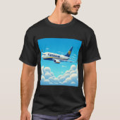 Ryanair 737-800 t-shirt (Voorkant)