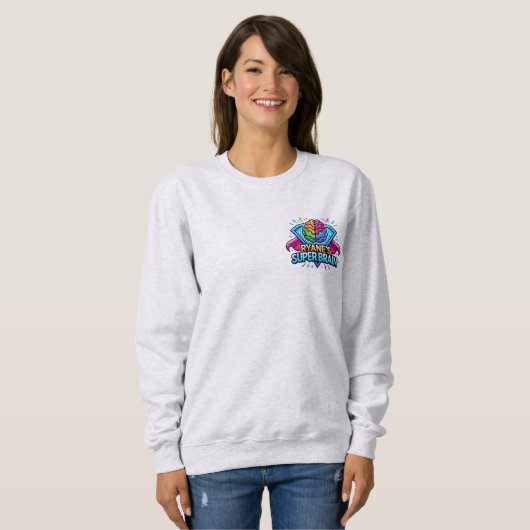 Ryane's Super Brain - sweatshirt voor dames (Voorkant volledig)