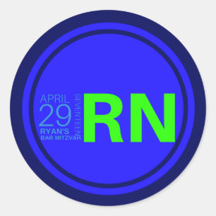 Ryan's Bar Mitzvah Sticker