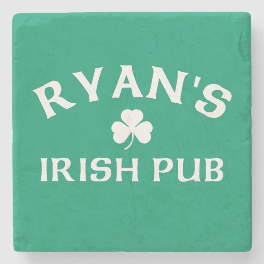 Ryan's Ierse Pub Stenen Onderzetter (Voorkant)