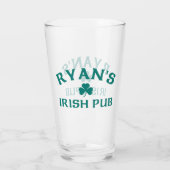 Ryan's Irish Pub Glas (Achterkant)