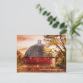 Ryan's Round Barn Briefkaart (Staand voorkant)