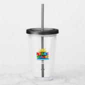 Ryans Wereld: Tumbler Acryl Drinkbeker (Voorkant)