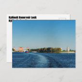 Rybinsk Reservoir Lock Briefkaart (Voorkant / Achterkant)