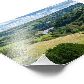 Ryburn Valley en de Dam Foto Afdruk (Hoek)