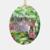 Rydal Mount Garden William Wordsworth Home Keramisch Ornament (Rechts)