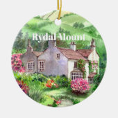 Rydal Mount Garden William Wordsworth Home Keramisch Ornament (Voorkant)