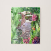 Rydal Mount, William Wordsworth Home Waterverf Legpuzzel (Verticaal)