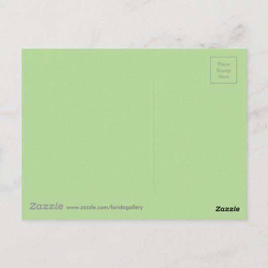 Rydal Mount, William Wordsworth's Home Briefkaart (Achterkant)