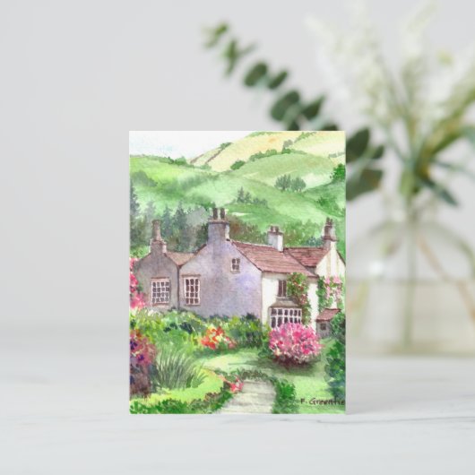 Rydal Mount, William Wordsworth's Home Briefkaart (Staand voorkant)