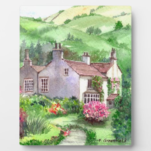 Rydal Mount, William Wordsworth's Home Fotoplaat (Voorkant)