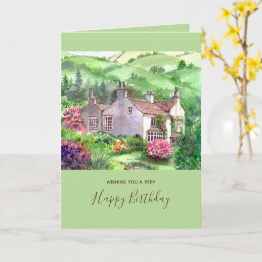 Rydal Mount, William Wordsworth's Home Kaart (Gele Bloem)