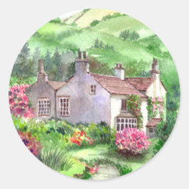 Rydal Mount, William Wordsworth's Home Ronde Sticker