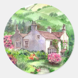 Rydal Mount, William Wordsworth's Home Ronde Sticker