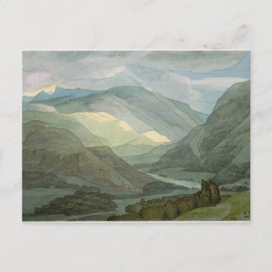 Rydal Water, 1786 (m/c) Briefkaart (Voorkant)