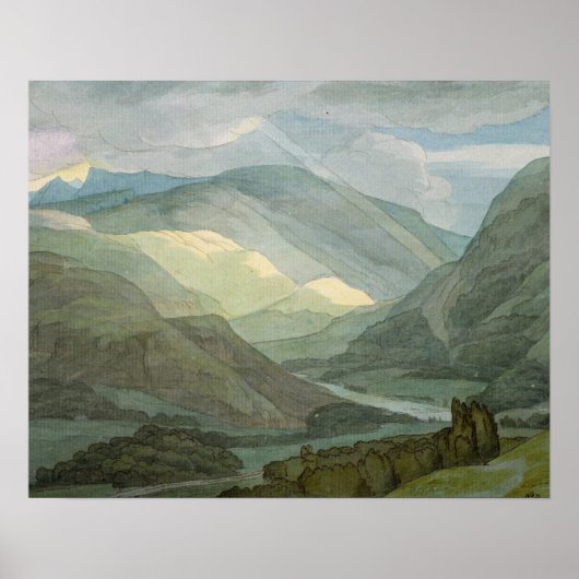 Rydal Water, 1786 (m/c) Poster (Voorkant)
