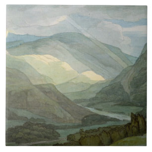Rydal Water, 1786 (m/c) Tegeltje