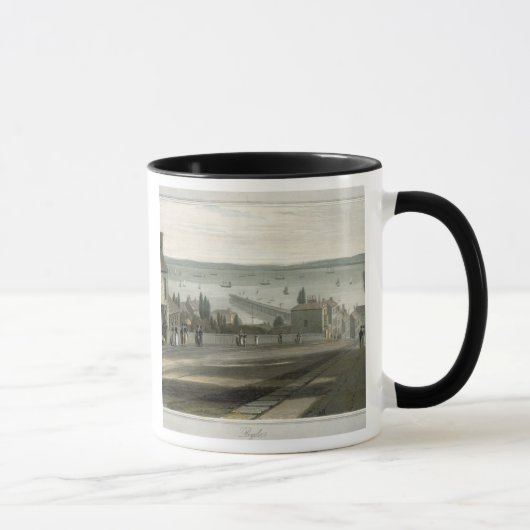 Ryde uit 'A Voyage Around Great Britain Undertak' Mok (Rechts)