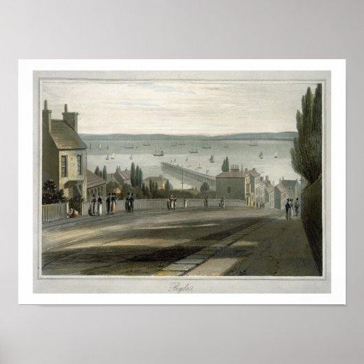 Ryde uit 'A Voyage Around Great Britain Undertak' Poster (Voorkant)