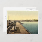 Ryde, van pier, Isle of Wight, Engeland, foto Briefkaart (Voorkant / Achterkant)
