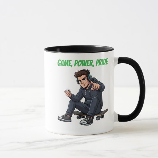Ryder Game Power Pride Mok – Urban Gamer Stijl (Rechts)