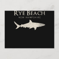 Rye Beach New Hampshire - Shark Lover Gifts