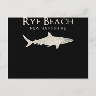Rye Beach New Hampshire - Shark Lover Gifts Feestdagenkaart