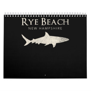 Rye Beach New Hampshire - Shark Lover Gifts Kalender