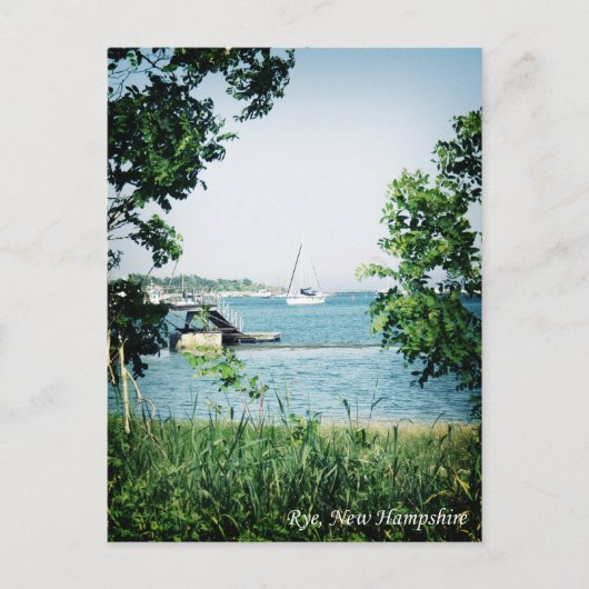 Rye, Briefkaart New Hampshire (Voorkant)