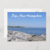 Rye, Briefkaart New Hampshire (Voorkant / Achterkant)