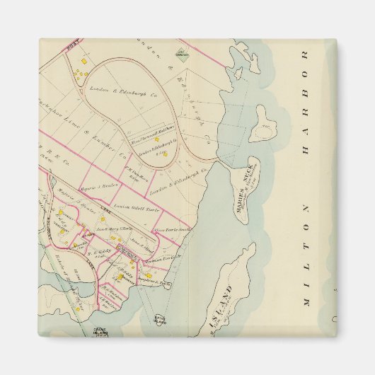 Rye, New York Magneet (Voorkant)