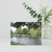 Rye, Peak District, Derbyshire, Engeland. Briefkaart (Staand voorkant)